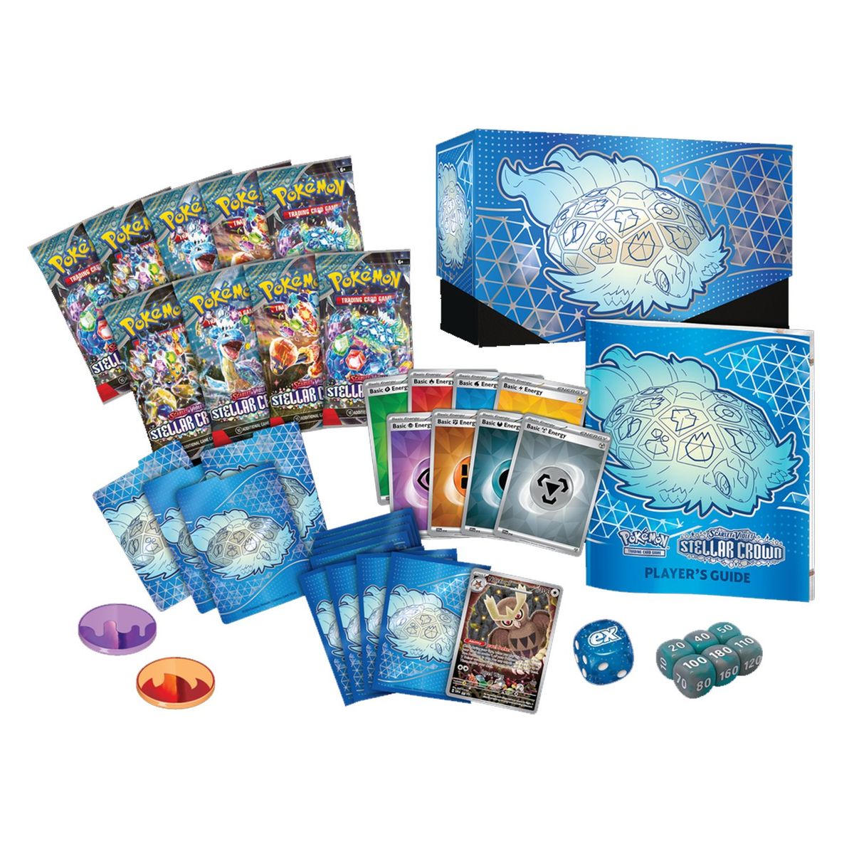POKEMON - Set Cartas Y Accesorios Stellar Crown Elite Inglés Pokemon
