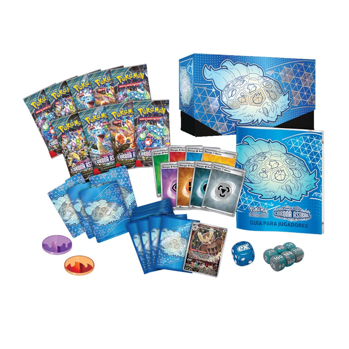 POKEMON - Juego De Cartas Y Accesorios Steller Crown Elite Español Pokemon