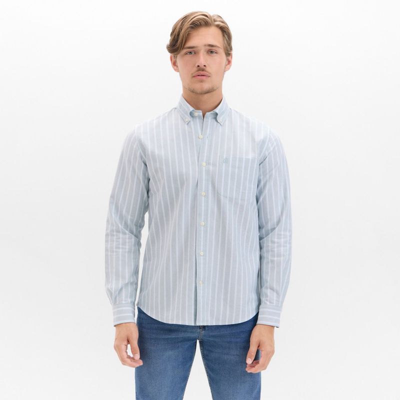 CORTEFIEL - Camisa Manga Larga Hombre Cortefiel 