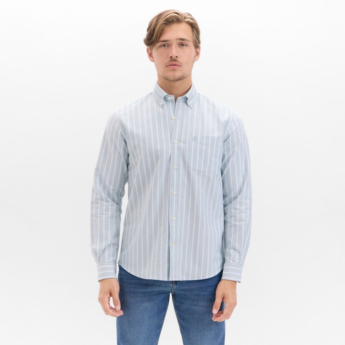 CORTEFIEL - Camisa Manga Larga Hombre Cortefiel 