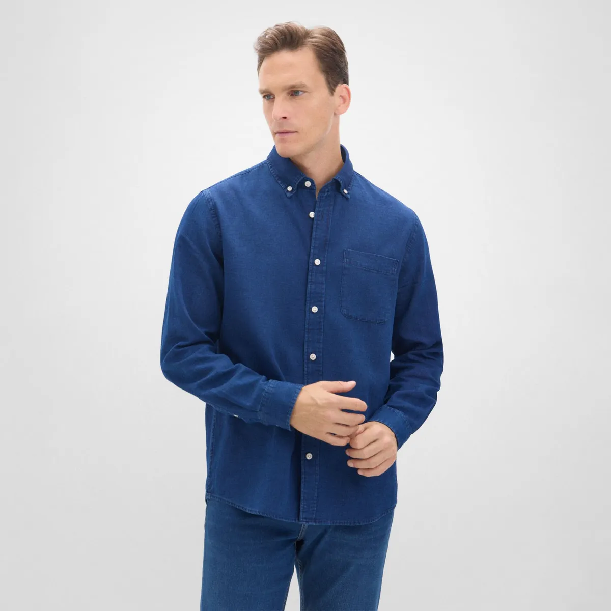 CORTEFIEL - Camisa Manga Larga Hombre Cortefiel.