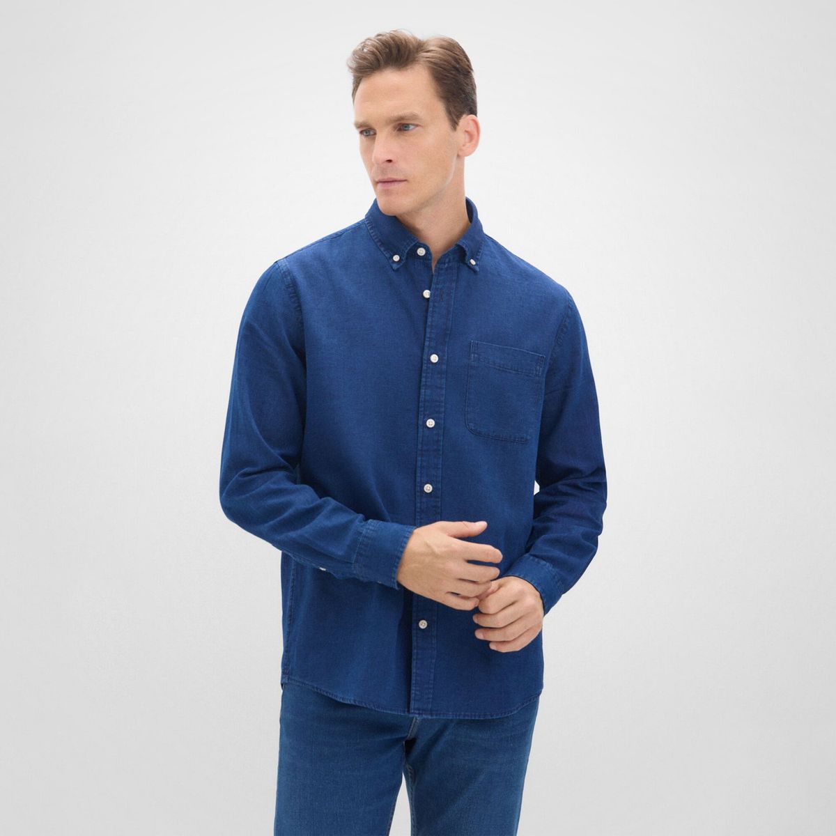 CORTEFIEL - Camisa Manga Larga Hombre Cortefiel.