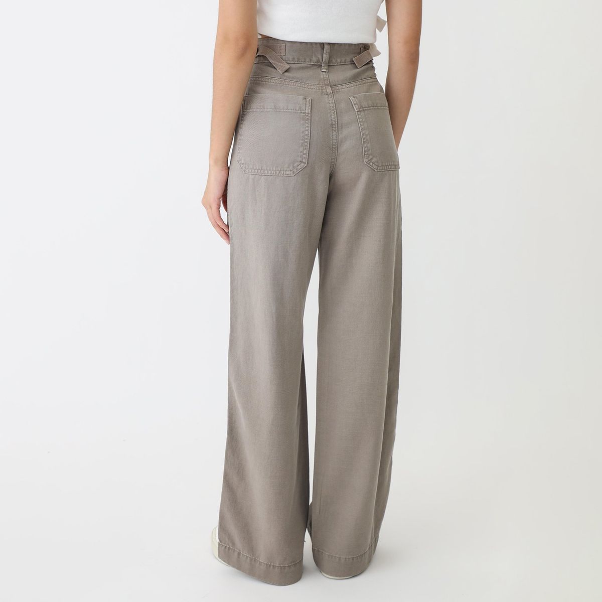 SYBILLA - Pantalón Straight Algodón Mujer Sybilla