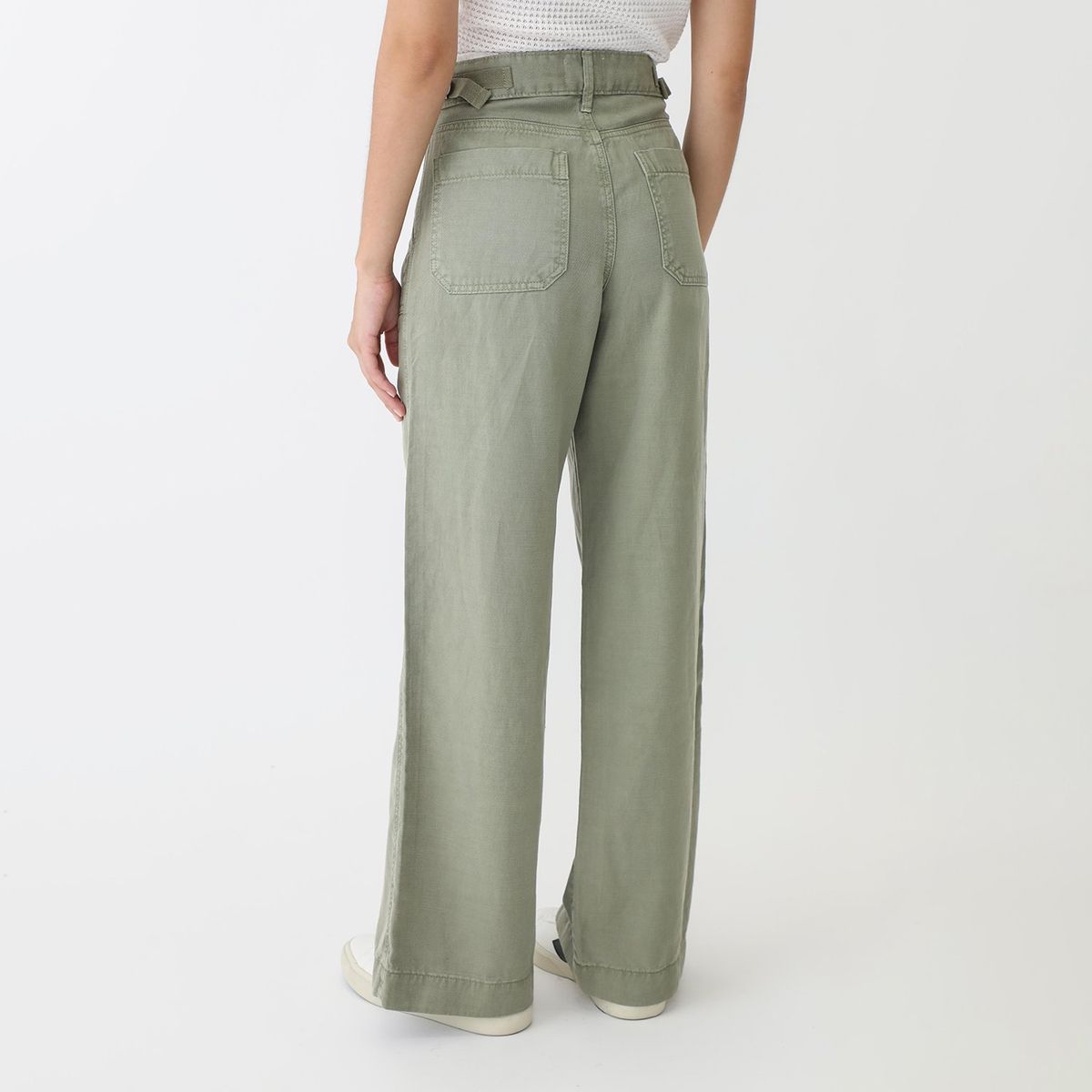 SYBILLA - Pantalón Straight Algodón Mujer Sybilla