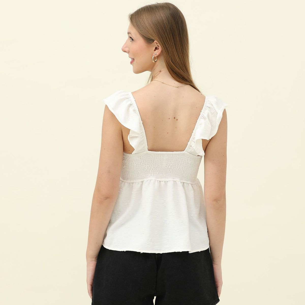 SYBILLA - Blusa Manga Corta Mujer Sybilla