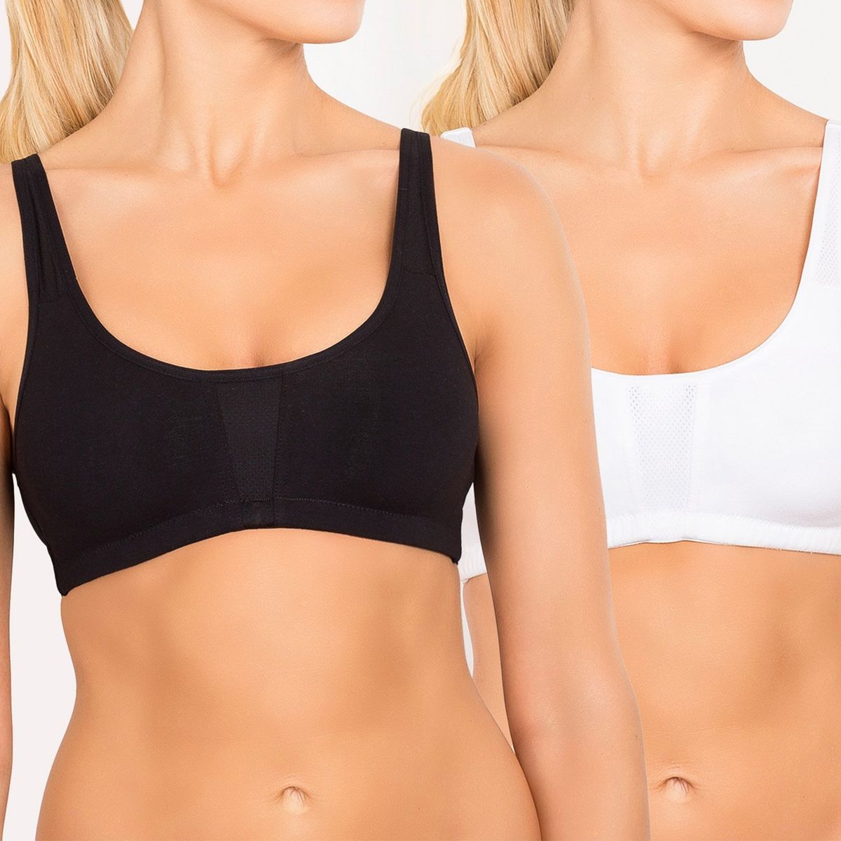 PALMERS - Pack X2 Sostenes Básicos Algodón Palmers