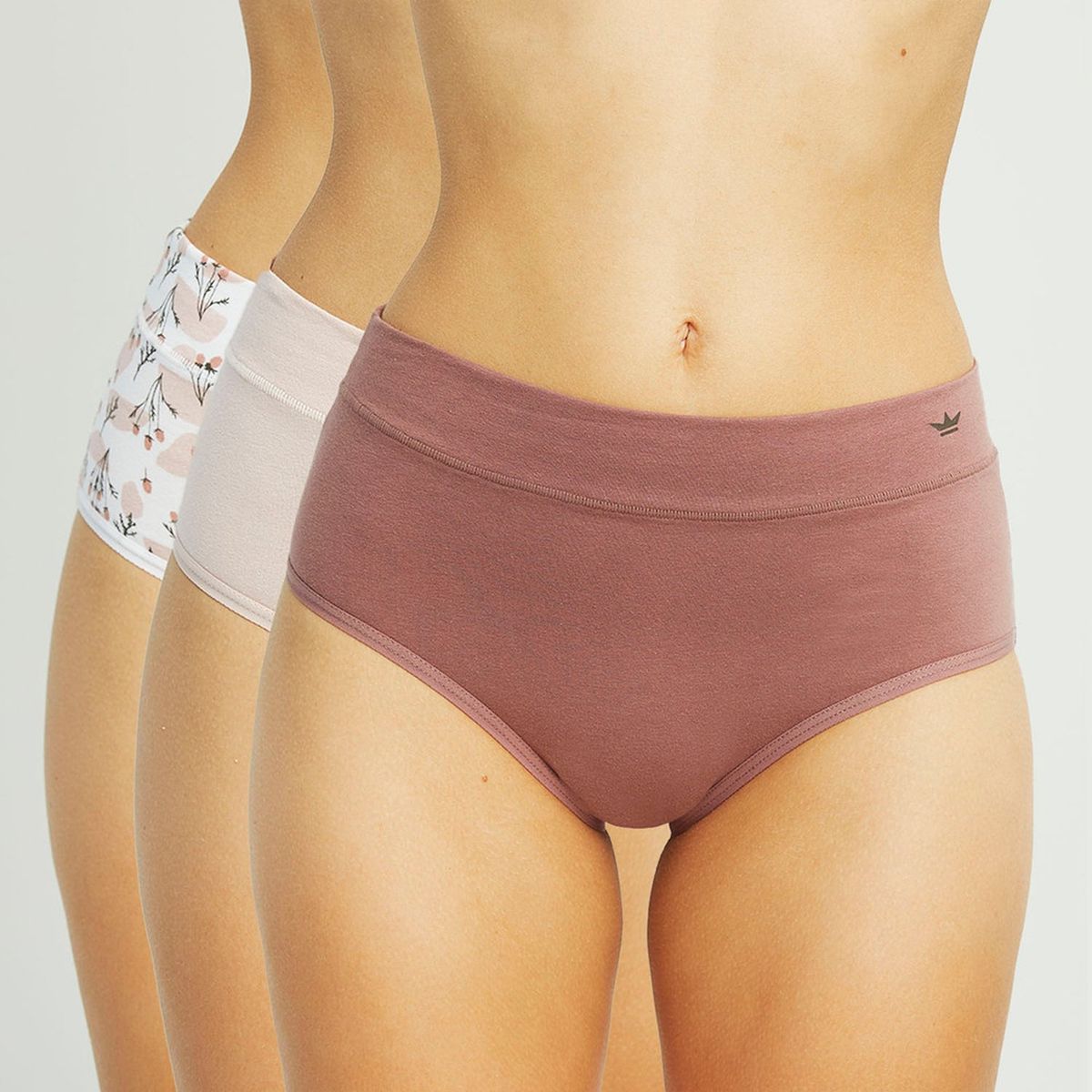 PALMERS - Pack X3 Calzones Bikini Algodón Mujer Palmers