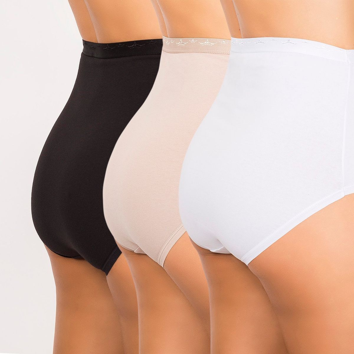 PALMERS - Pack X3 Sostenes Básicos Algodón Palmers