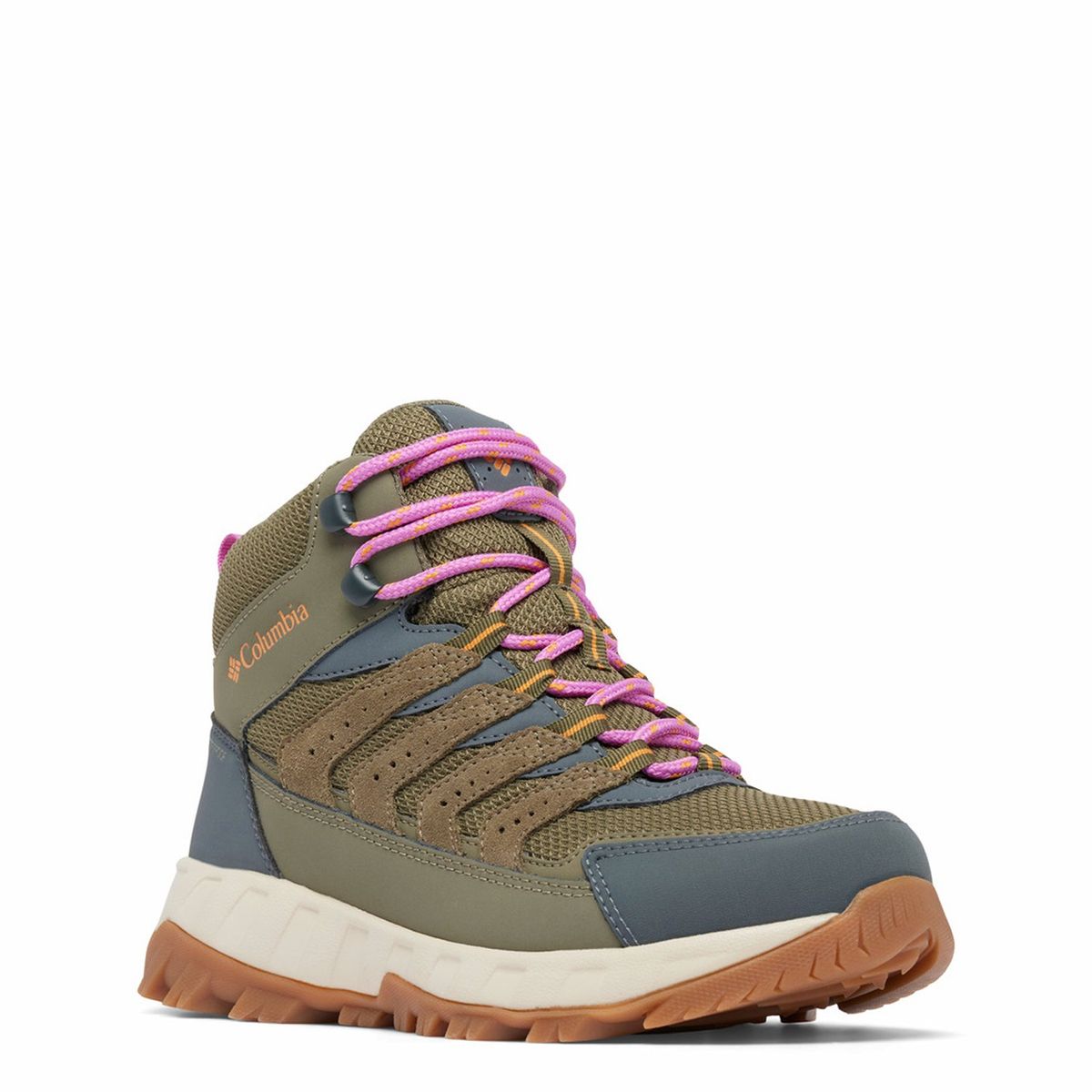 COLUMBIA - Zapatillas Deportivas Outdoor Mujer Columbia Strata Trail Mid Wp Sto Marron