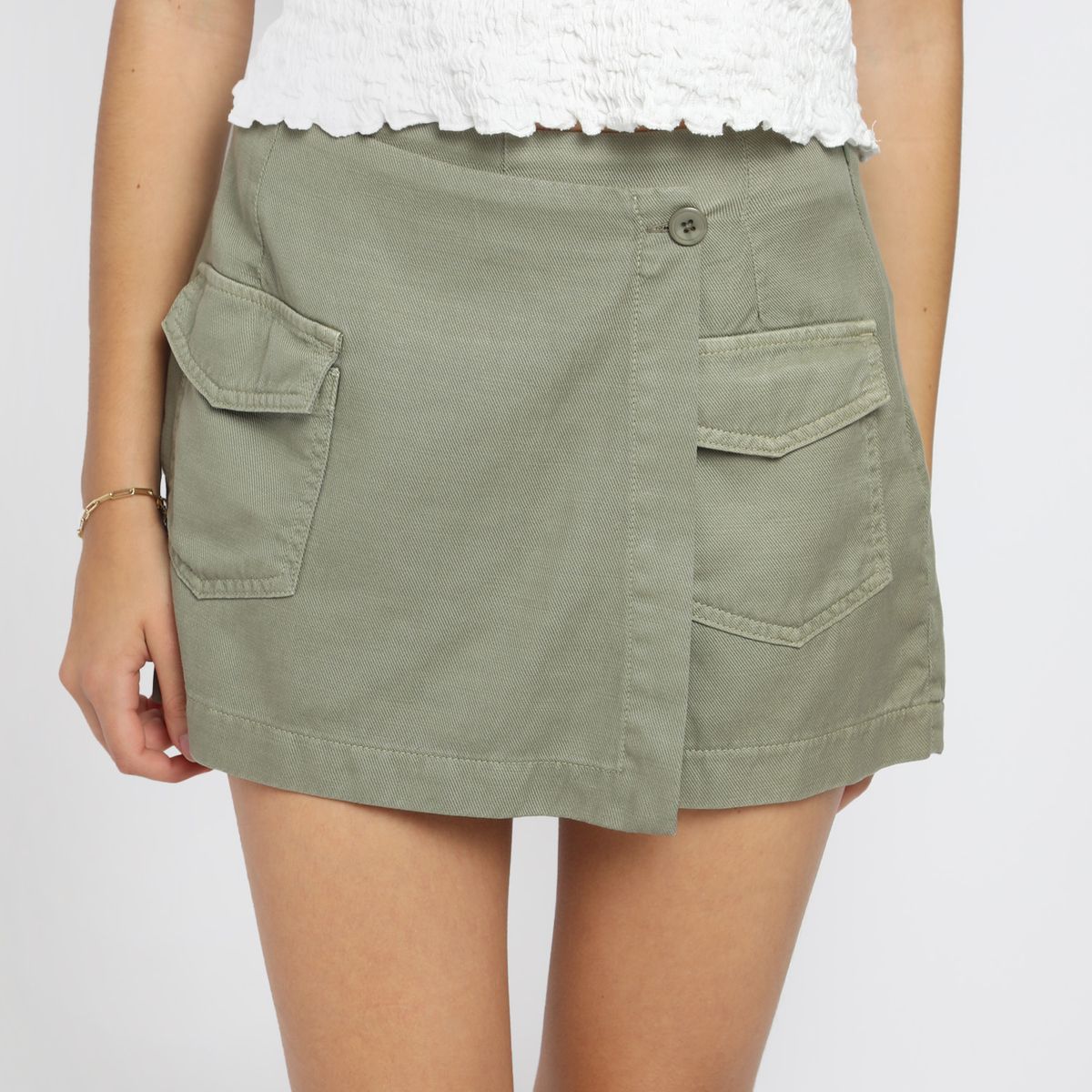 SYBILLA - Falda Corta Algodón Sybilla