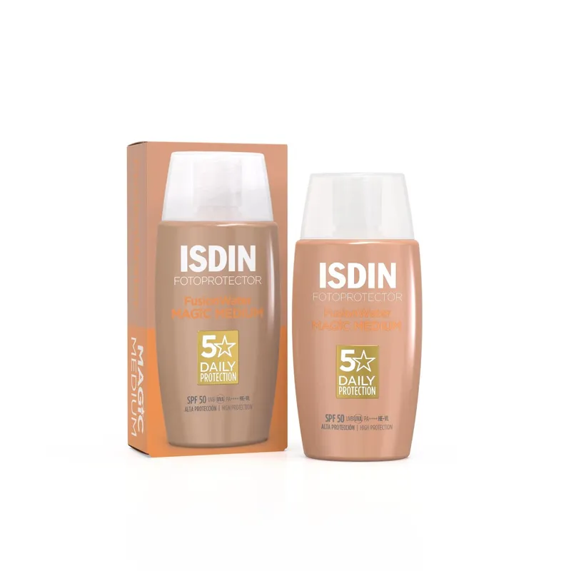 ISDIN - Fotoprotector Fusion Water Magic Color Medium Spf50 50ml