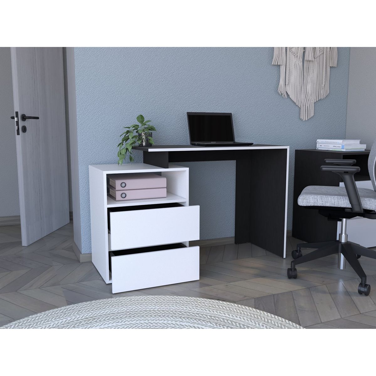 TUHOME - Escritorio Rookie 2 Cajones