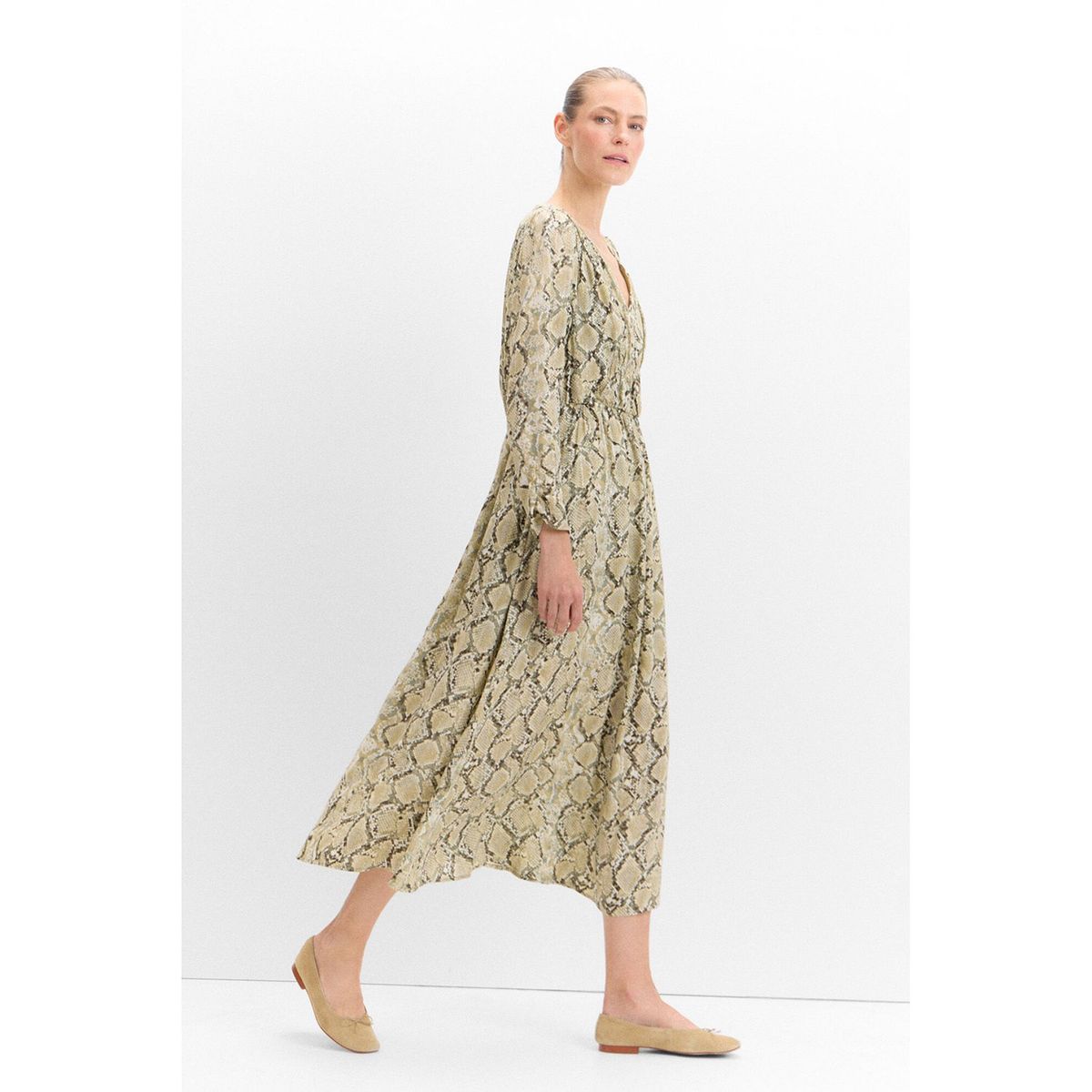 CORTEFIEL - Vestido Largo Mujer Cortefiel