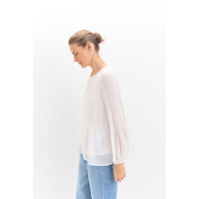 CORTEFIEL - Blusa Manga Larga Mujer Cortefiel