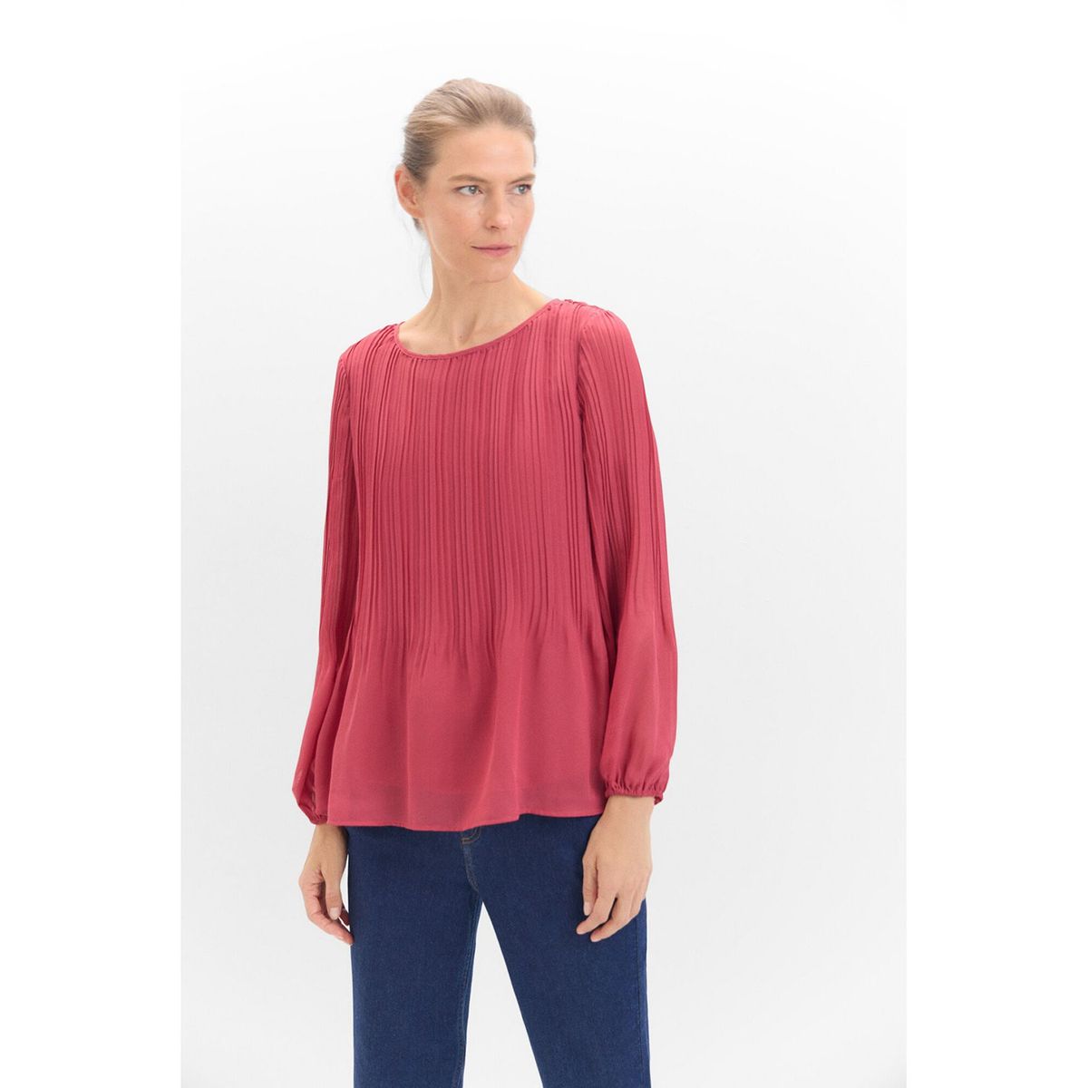 CORTEFIEL - Blusa Manga Larga Mujer Cortefiel