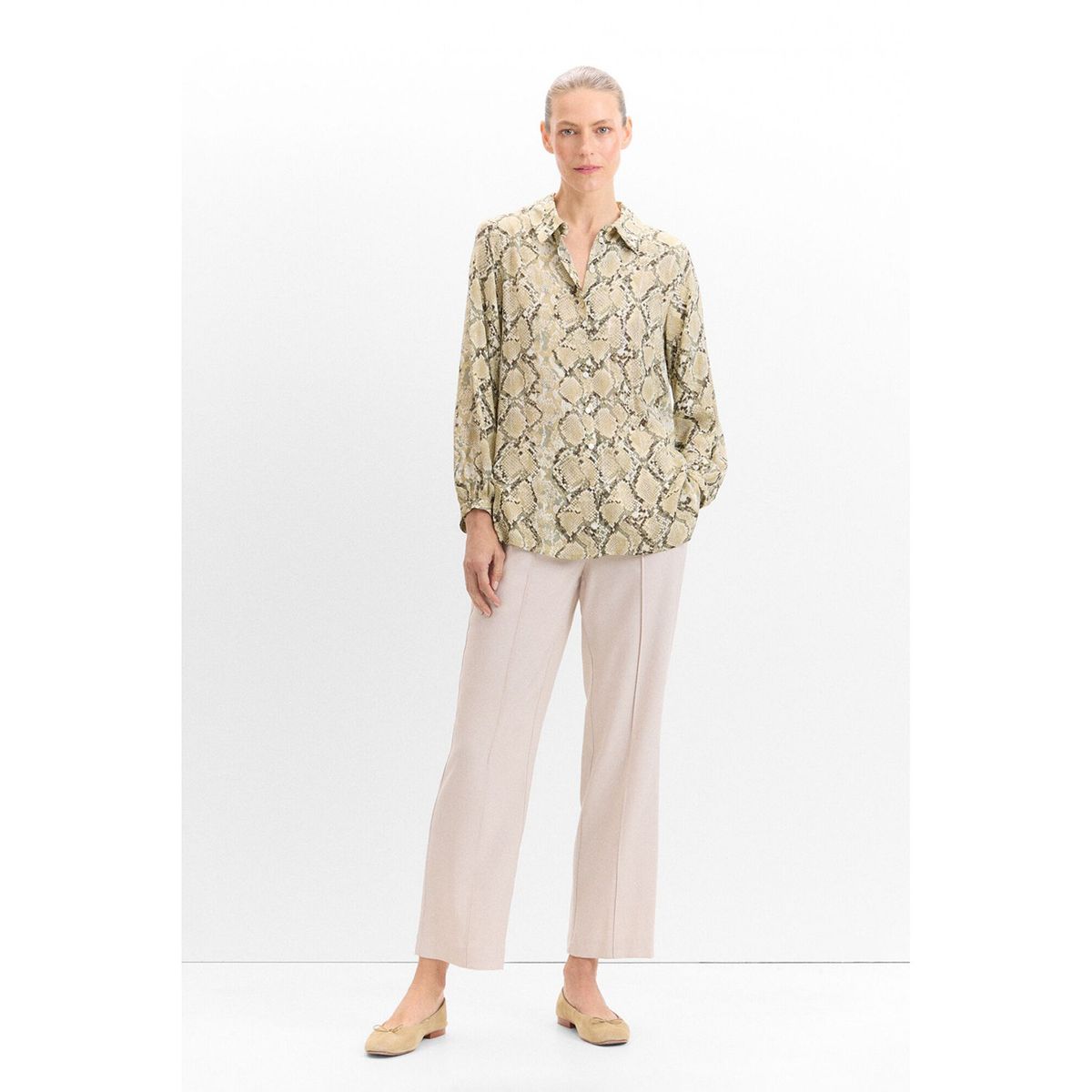 CORTEFIEL - Blusa Manga Larga Mujer Cortefiel