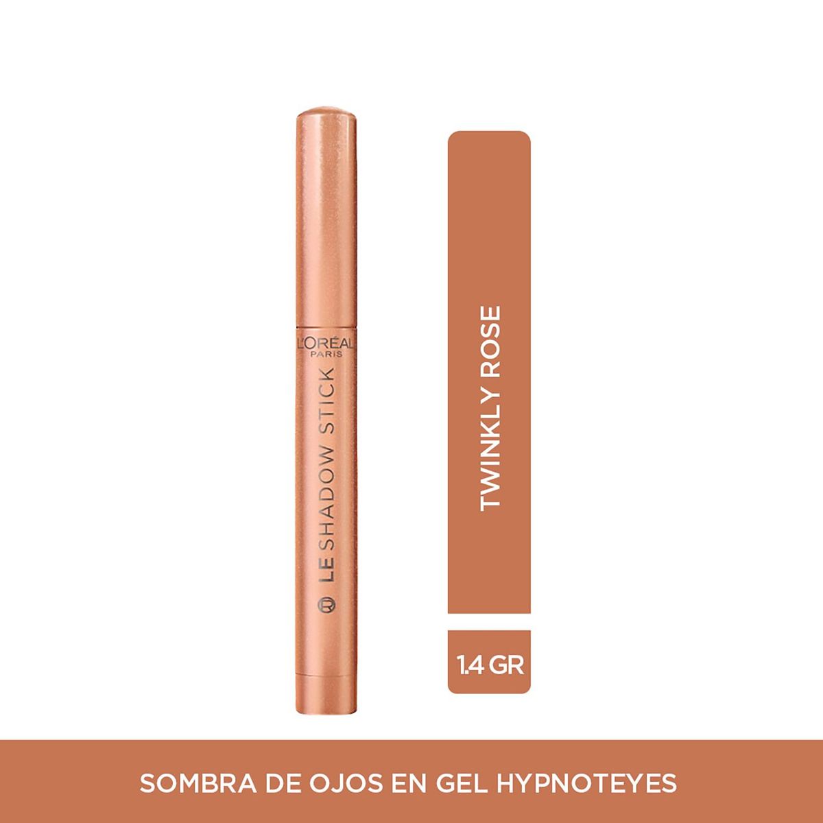 LOREAL PARIS - Sombra de ojos en gel hypnoteyes Twinkly Rose Loreal Paris