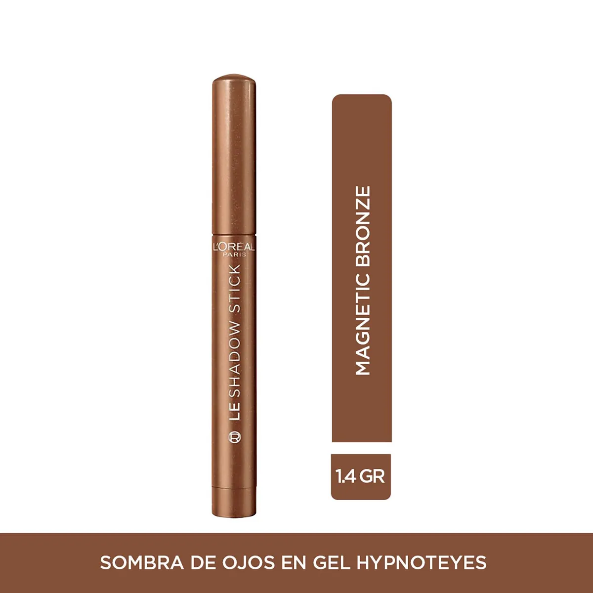 LOREAL PARIS - Sombra de ojos en gel hypnoteyes Magnetic Bronze Loreal Paris