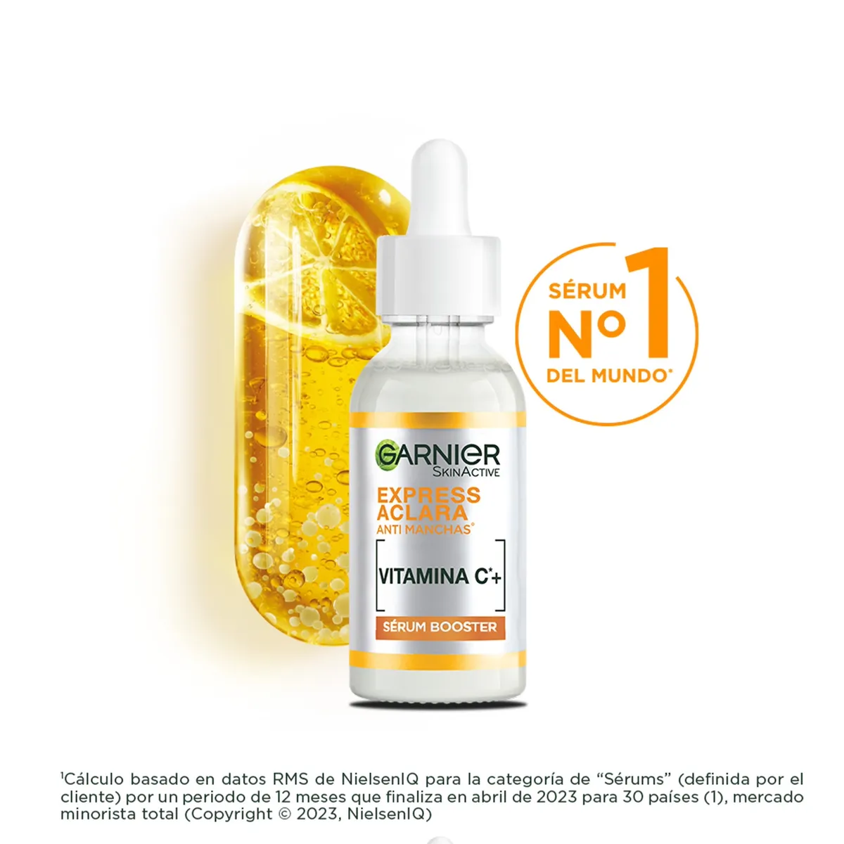 GARNIER - Sérum Express Aclara Día Con Vitamina C Anti Manchas 15 Ml 