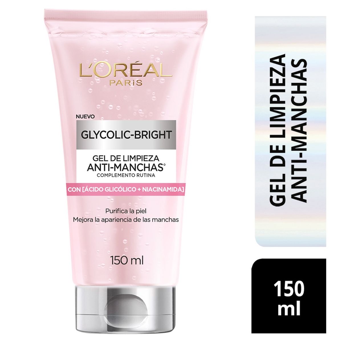 LOREAL PARIS - Gel De Limpieza L'oréal Paris Anti-manchas Glycolic Bright