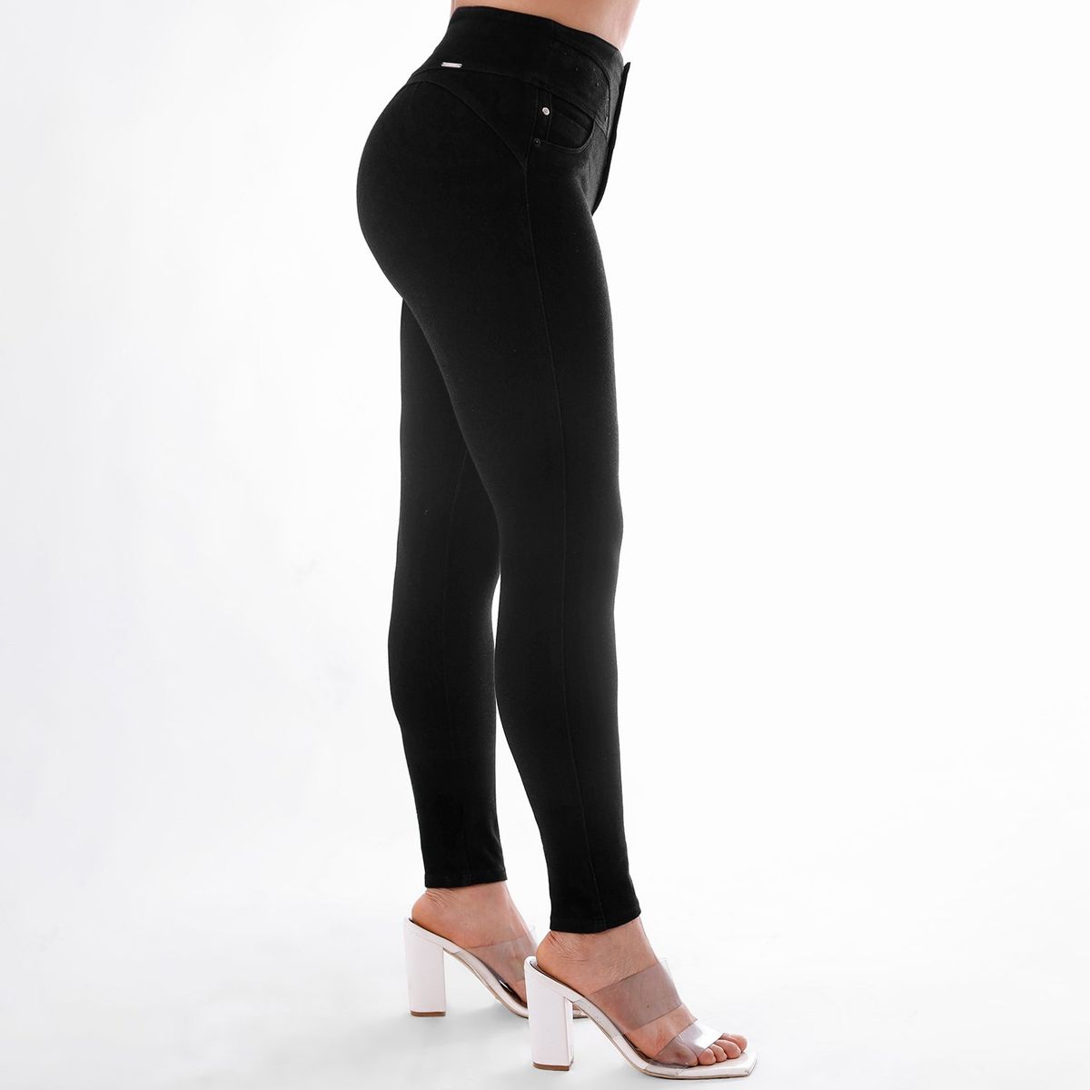 KANSAS - Jean Skinny Tiro Alto Mujer Kansas