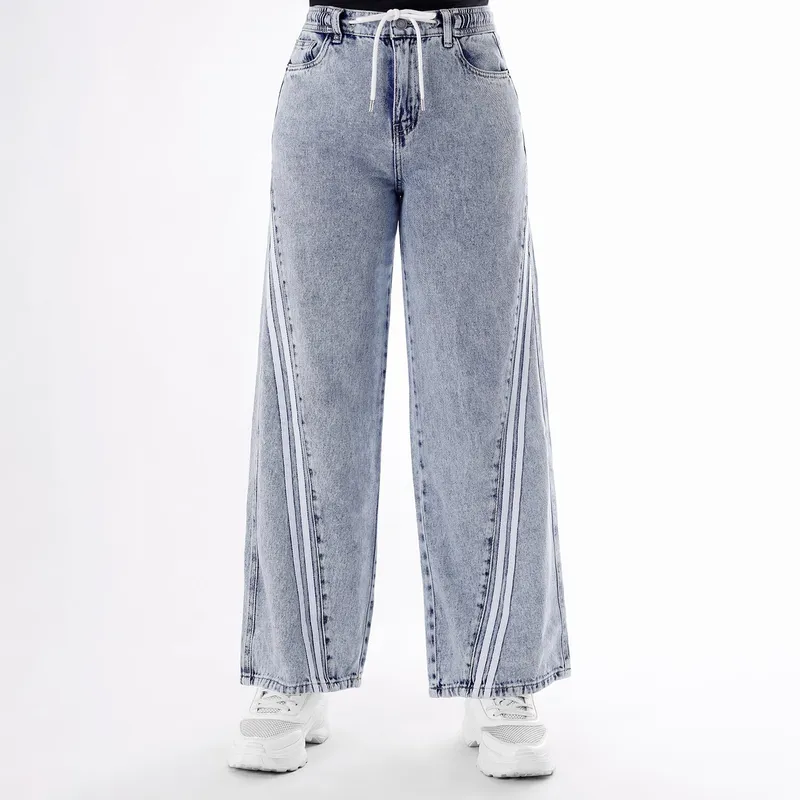 KANSAS - Jean Palazzo Tiro Alto Mujer Kansas