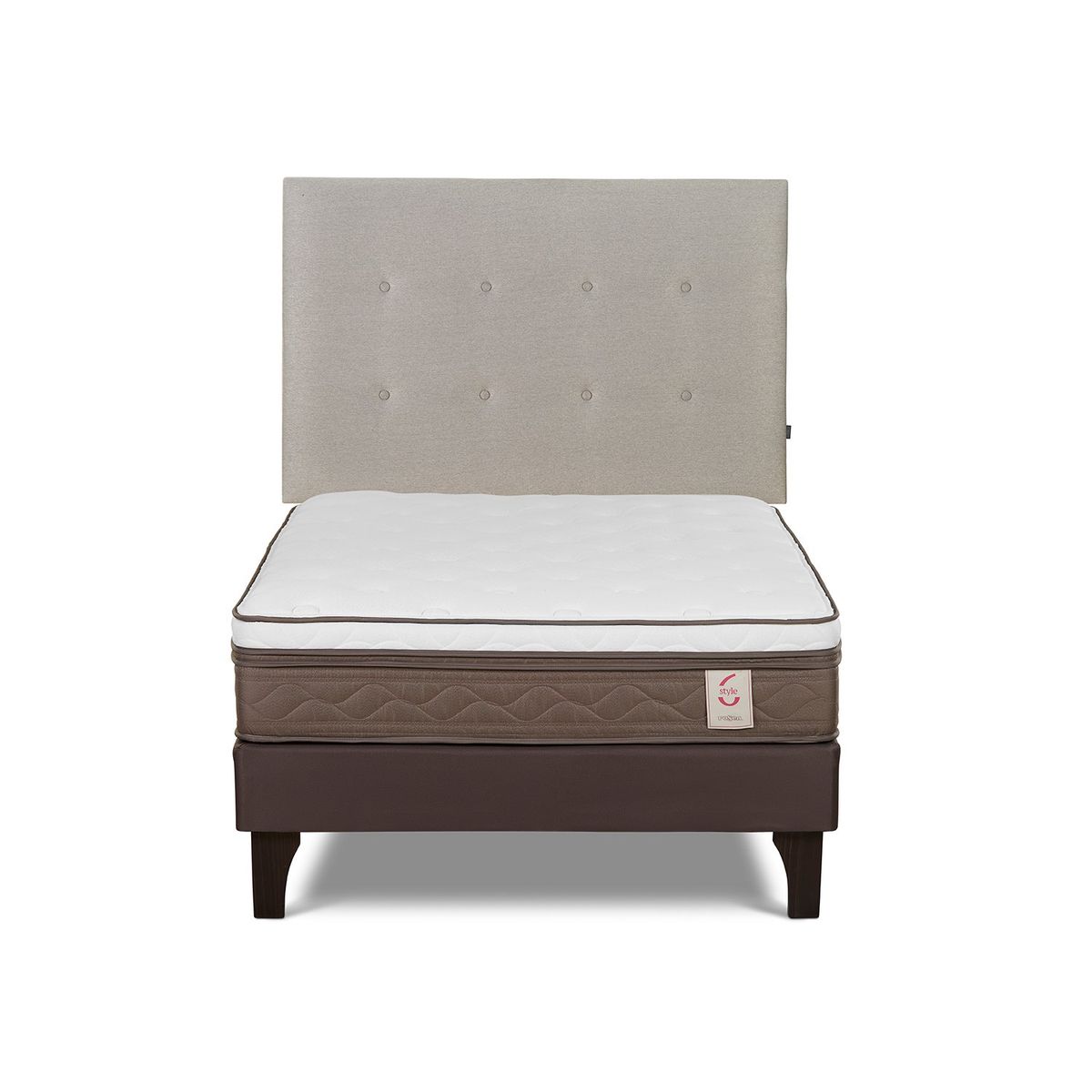 ROSEN - Dormitorio Europeo New Style 6 West Azul 1.5 Plz