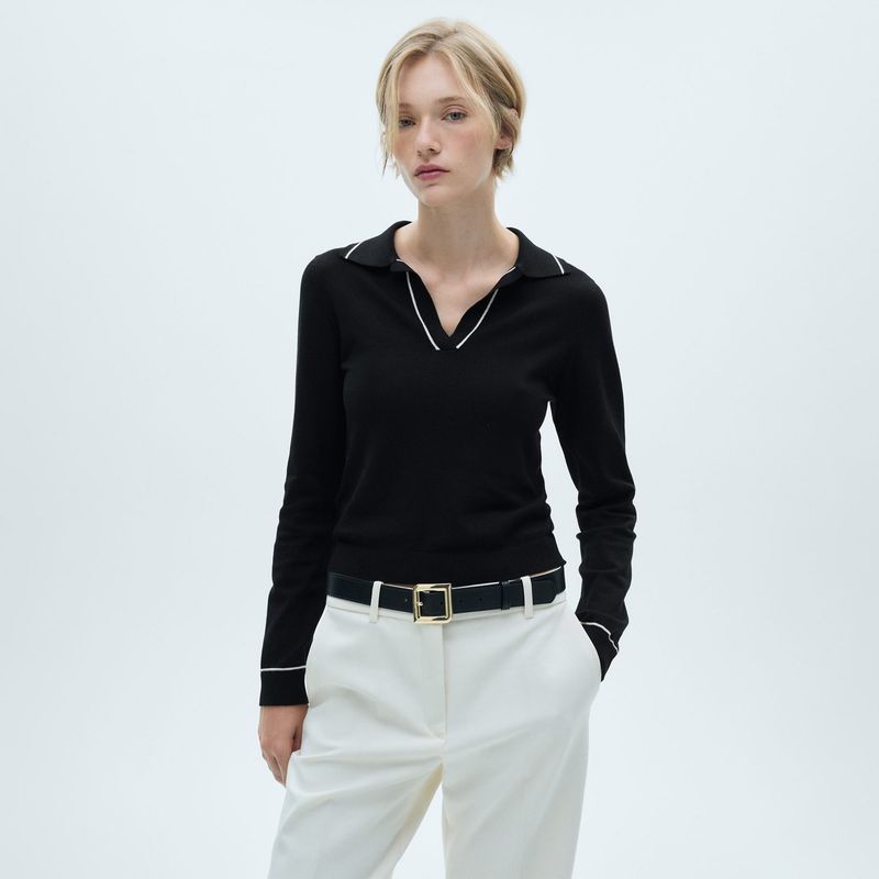 MANGO - Chompa Casual Mujer Mango