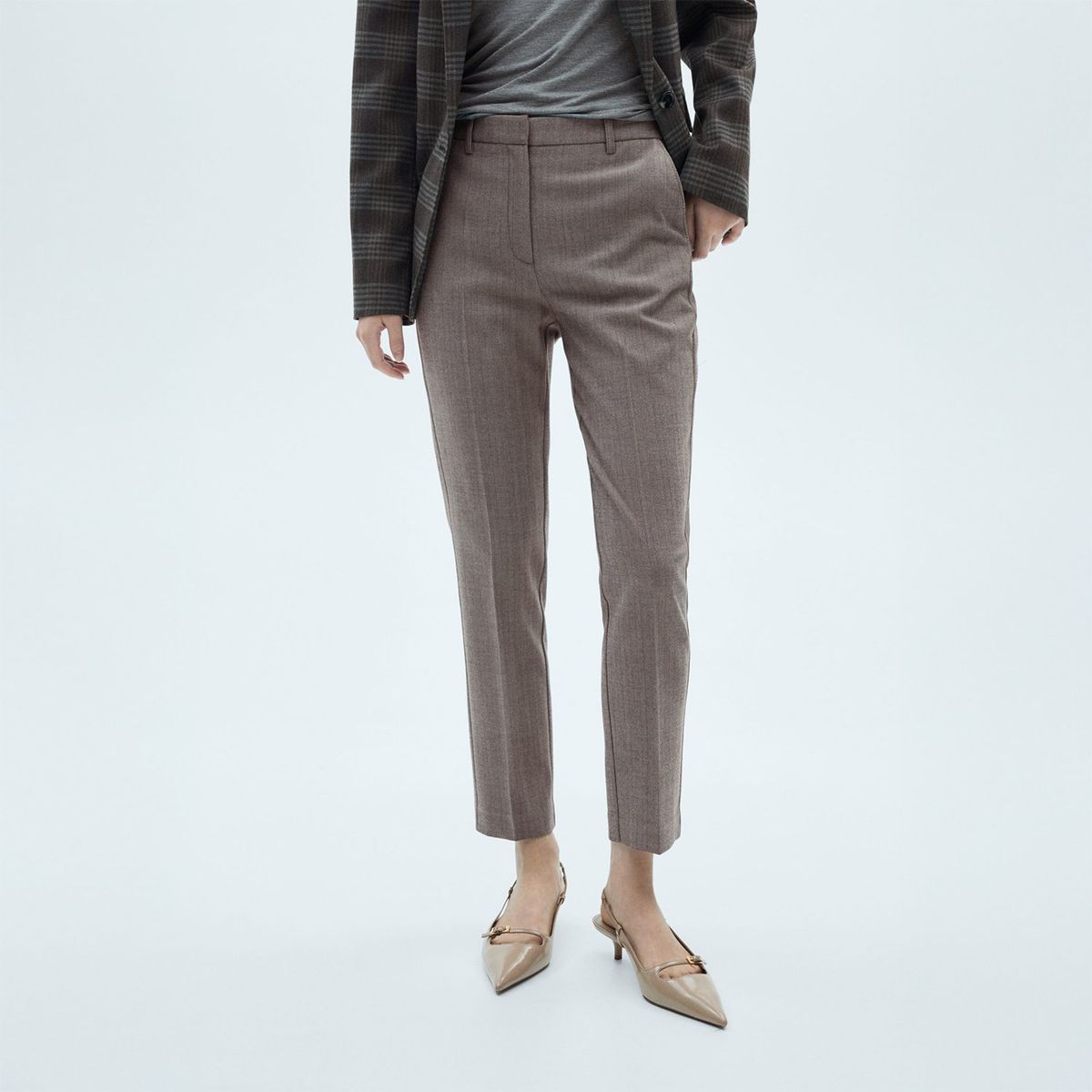 MANGO - Pantalón Skinny Casual Mujer Mango