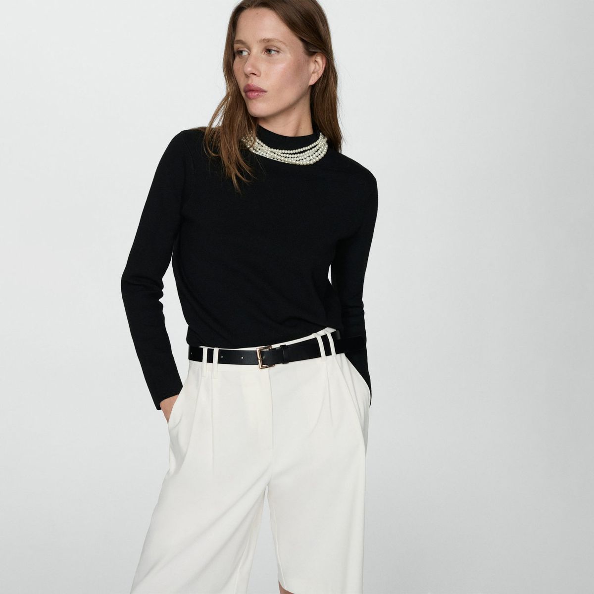 MANGO - Chompa Casual Mujer Mango