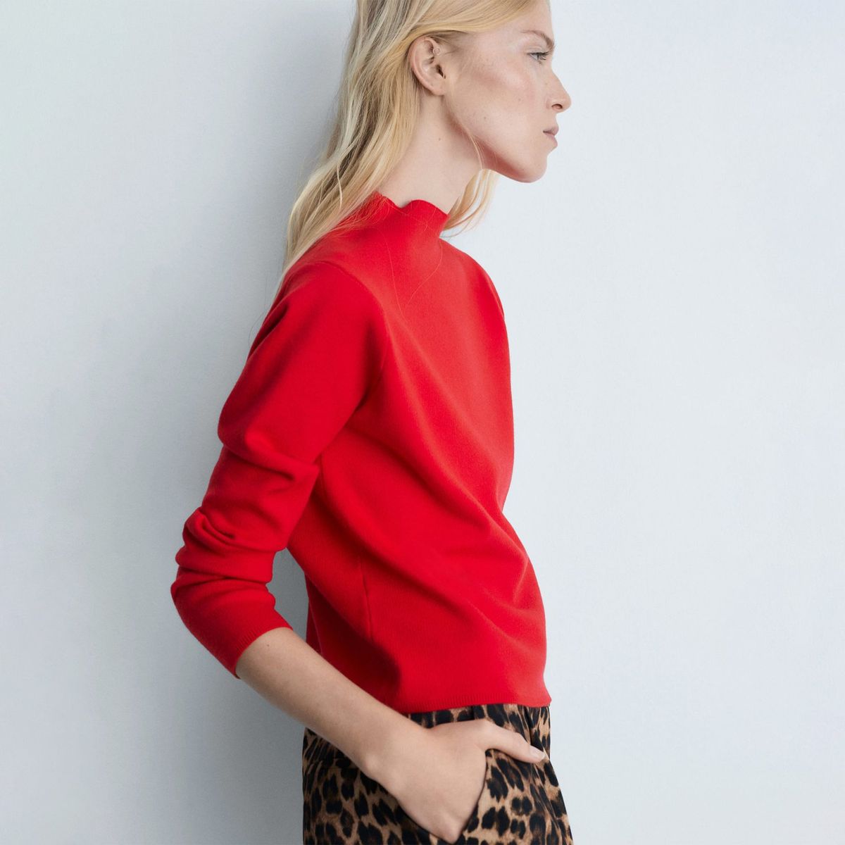 MANGO - Chompa Casual Mujer Mango