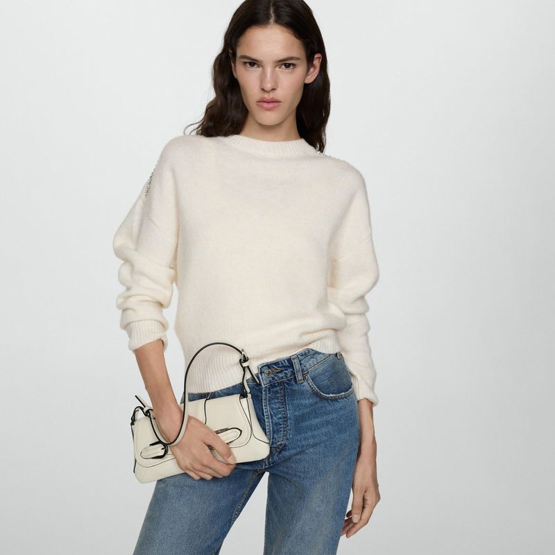 MANGO - Chompa Casual Mujer Mango