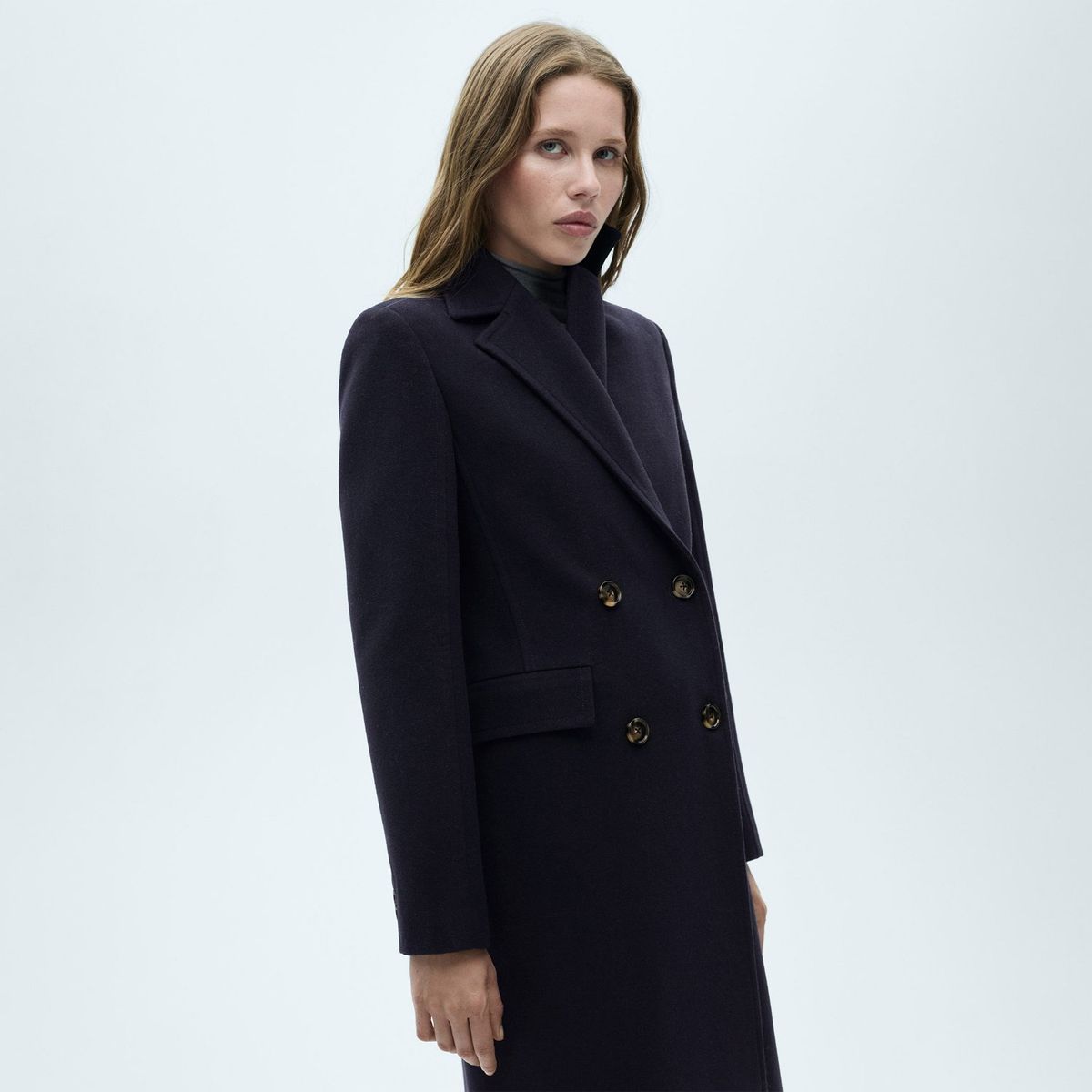 MANGO - Abrigo Casual Mujer Mango