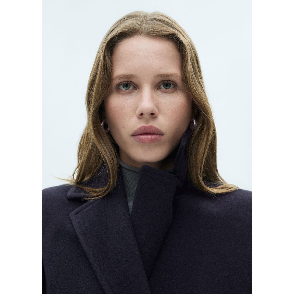 MANGO - Abrigo Casual Mujer Mango