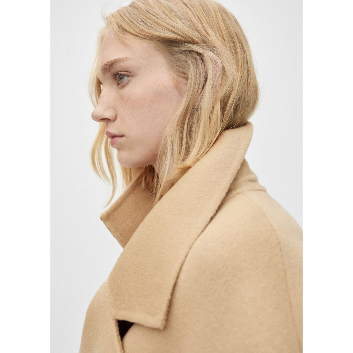 MANGO - Abrigo Casual Mujer Mango