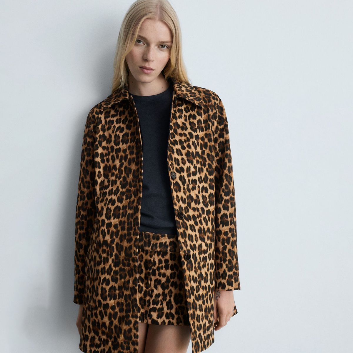 MANGO - Abrigo Algodón Mujer Mango