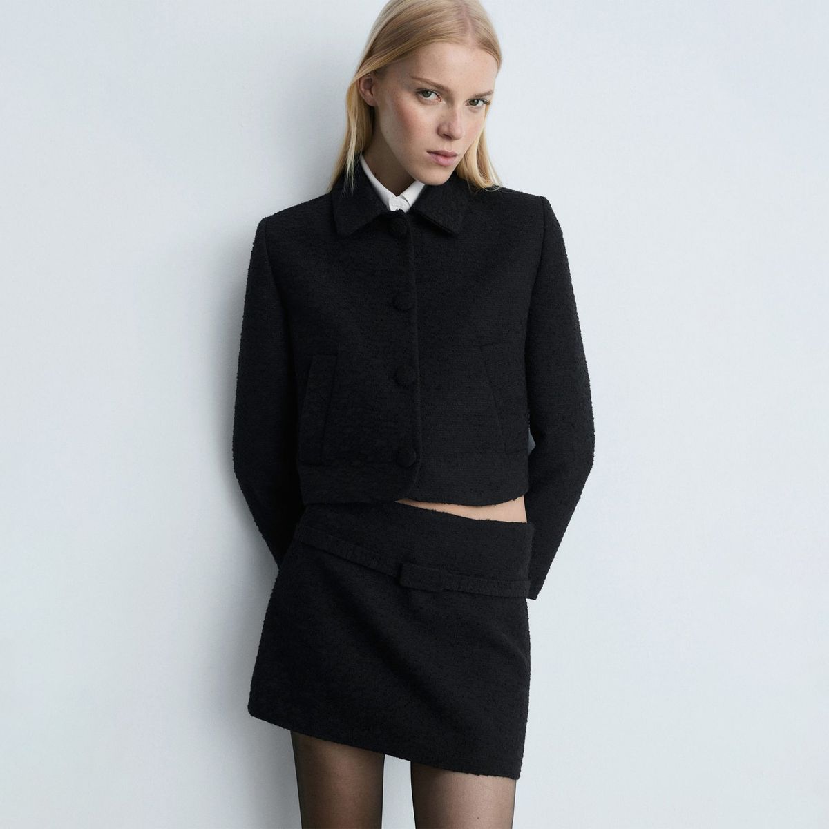 MANGO - Falda Corta Salome Mujer Mango