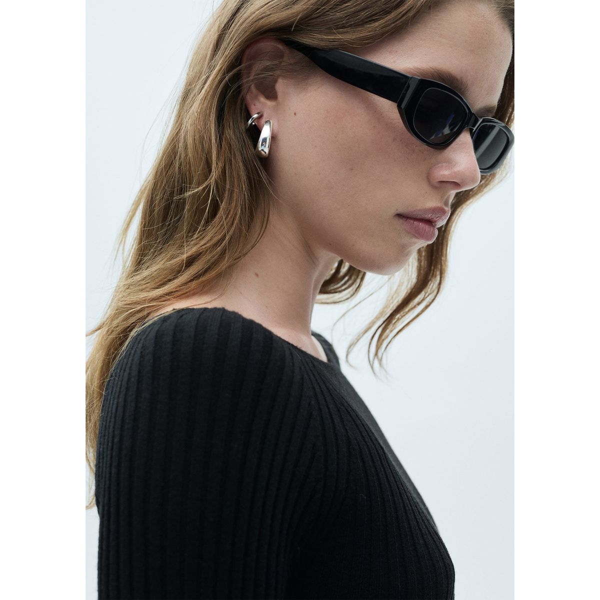 MANGO - Vestido Largo Mujer Mango