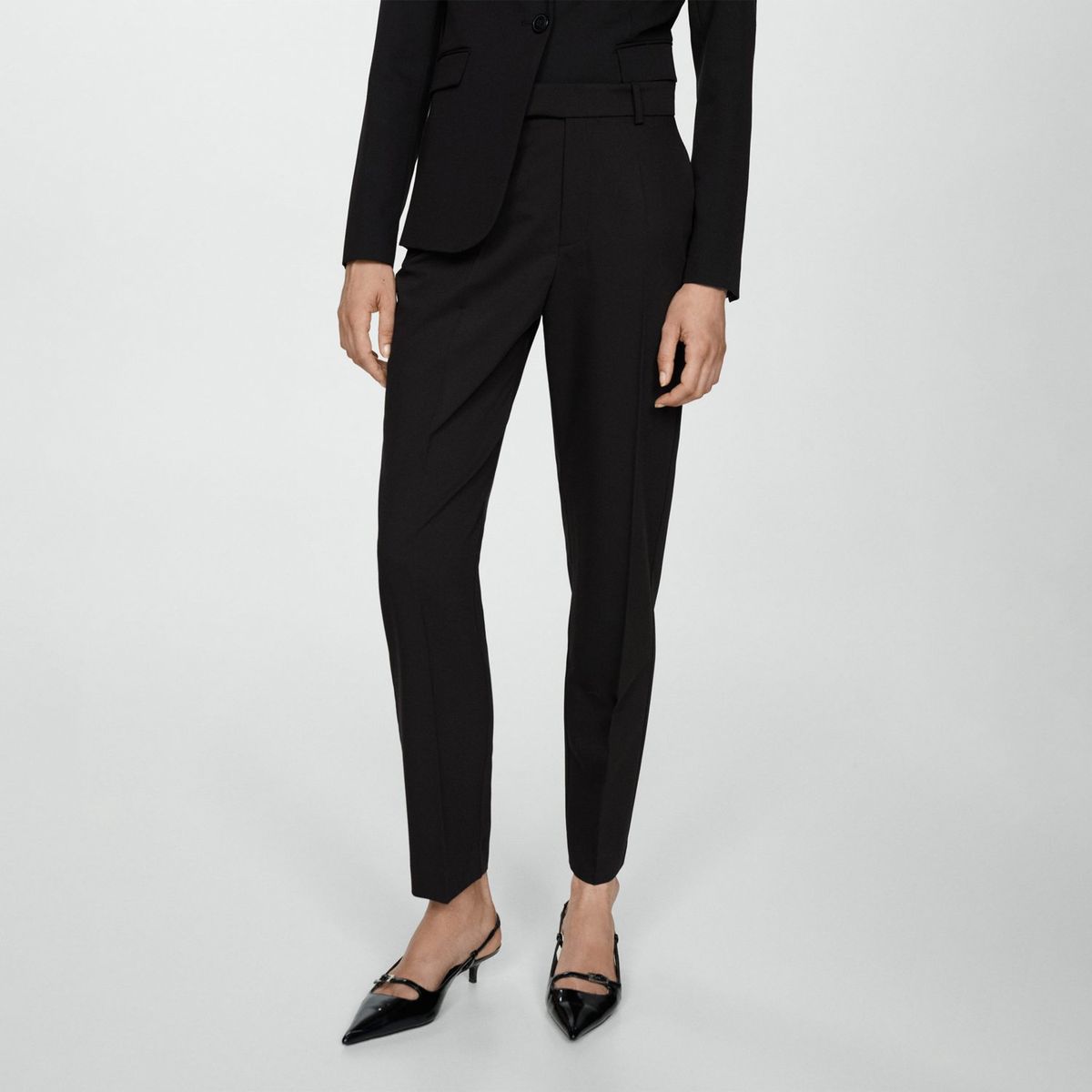 MANGO - Pantalón Straight Casual Mujer Mango