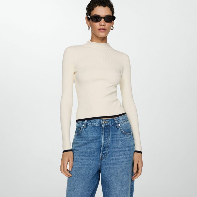 MANGO - Chompa Casual Mujer Mango