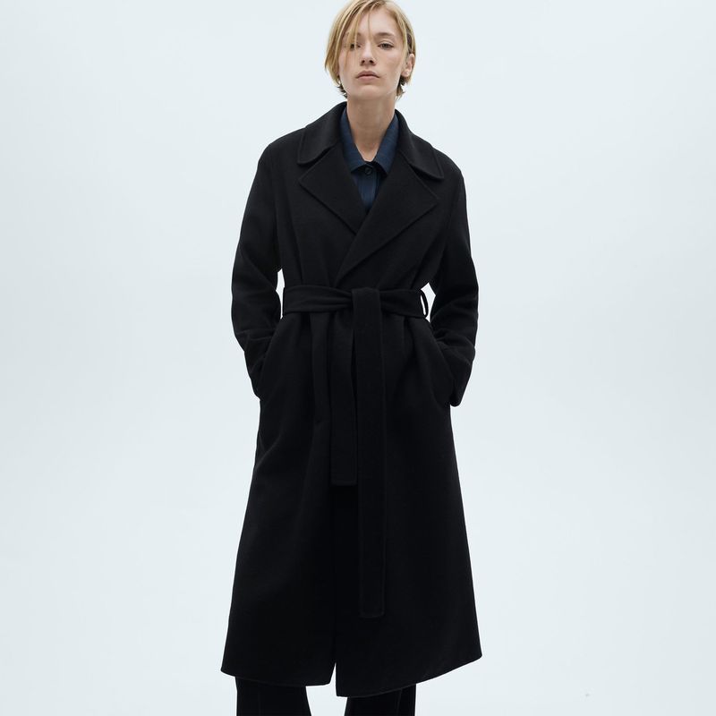 MANGO - Abrigo Casual Mujer Mango