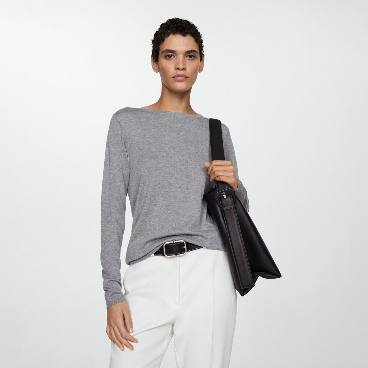 MANGO - Chompa Casual Mujer Mango