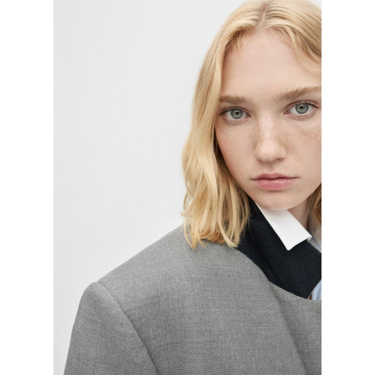 MANGO - Abrigo Casual Mujer Mango