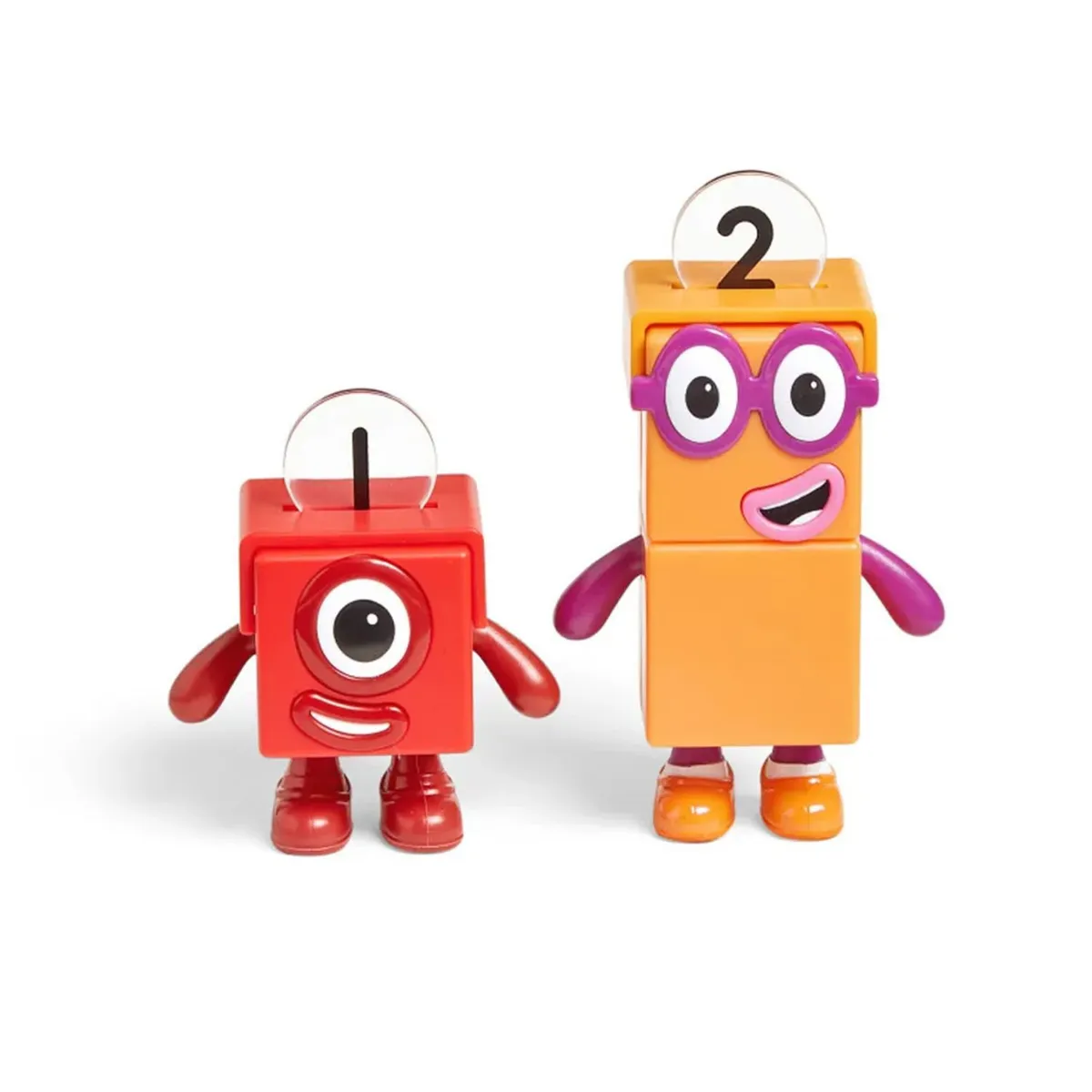 NUMBERBLOCKS - Set Numberblock 1 Y 2 + Bicicleta