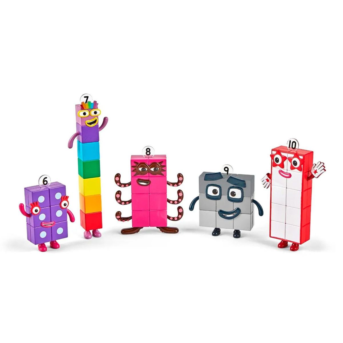 NUMBERBLOCKS - Pack X5 Numberblocks 6 Al 10