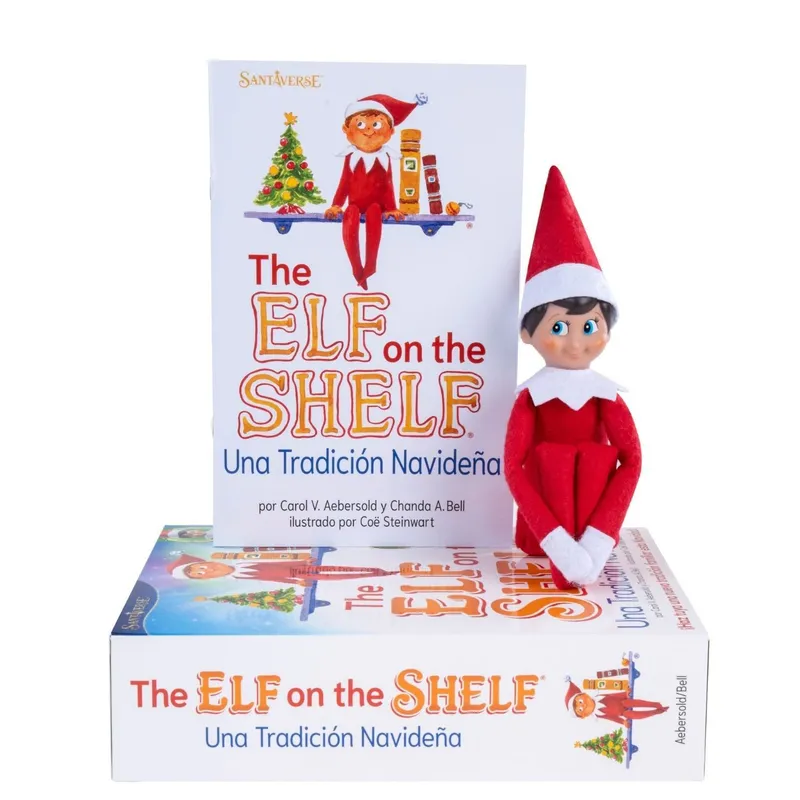 ELF ON THE SHELF - Juguete Elf On The Shelf Elfo Navideño + Libro