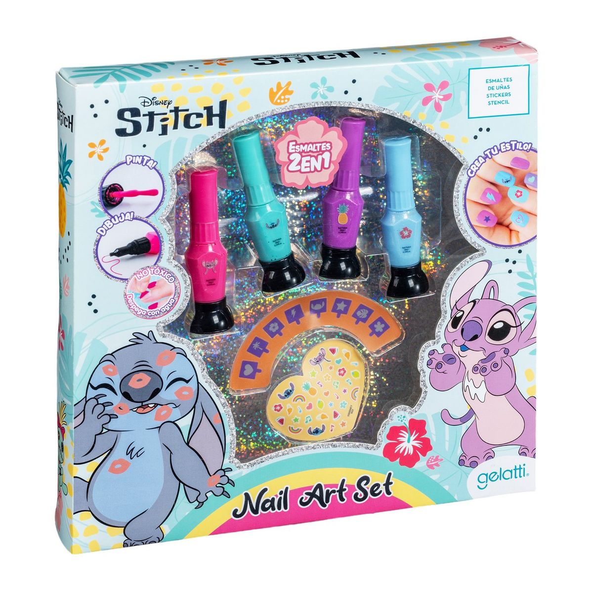 GELATTI - Set Estuche Grande Stitch Disney