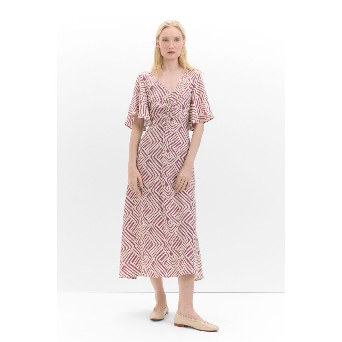 CORTEFIEL - Vestido Largo Mujer Cortefiel