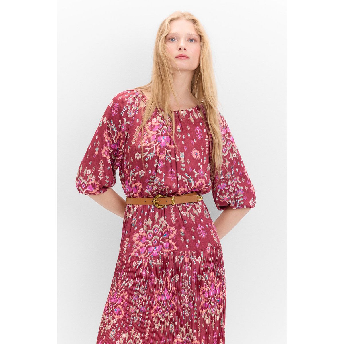 CORTEFIEL - Vestido Largo Mujer Cortefiel