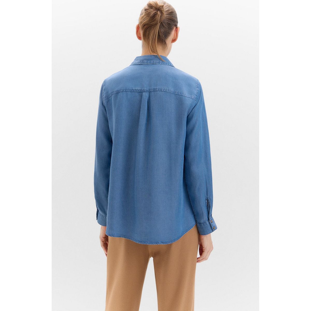 CORTEFIEL - Blusa Manga Larga Mujer Cortefiel